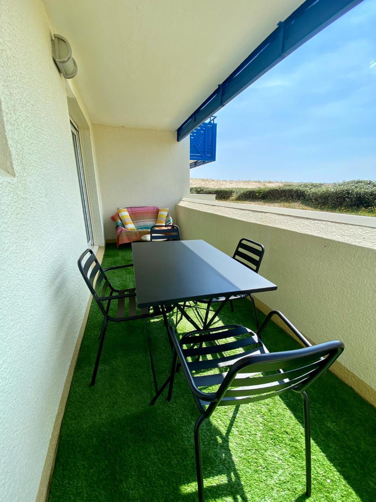 Charmant Appartement En Front De Mer Avec Piscine Lacanau Exterior photo