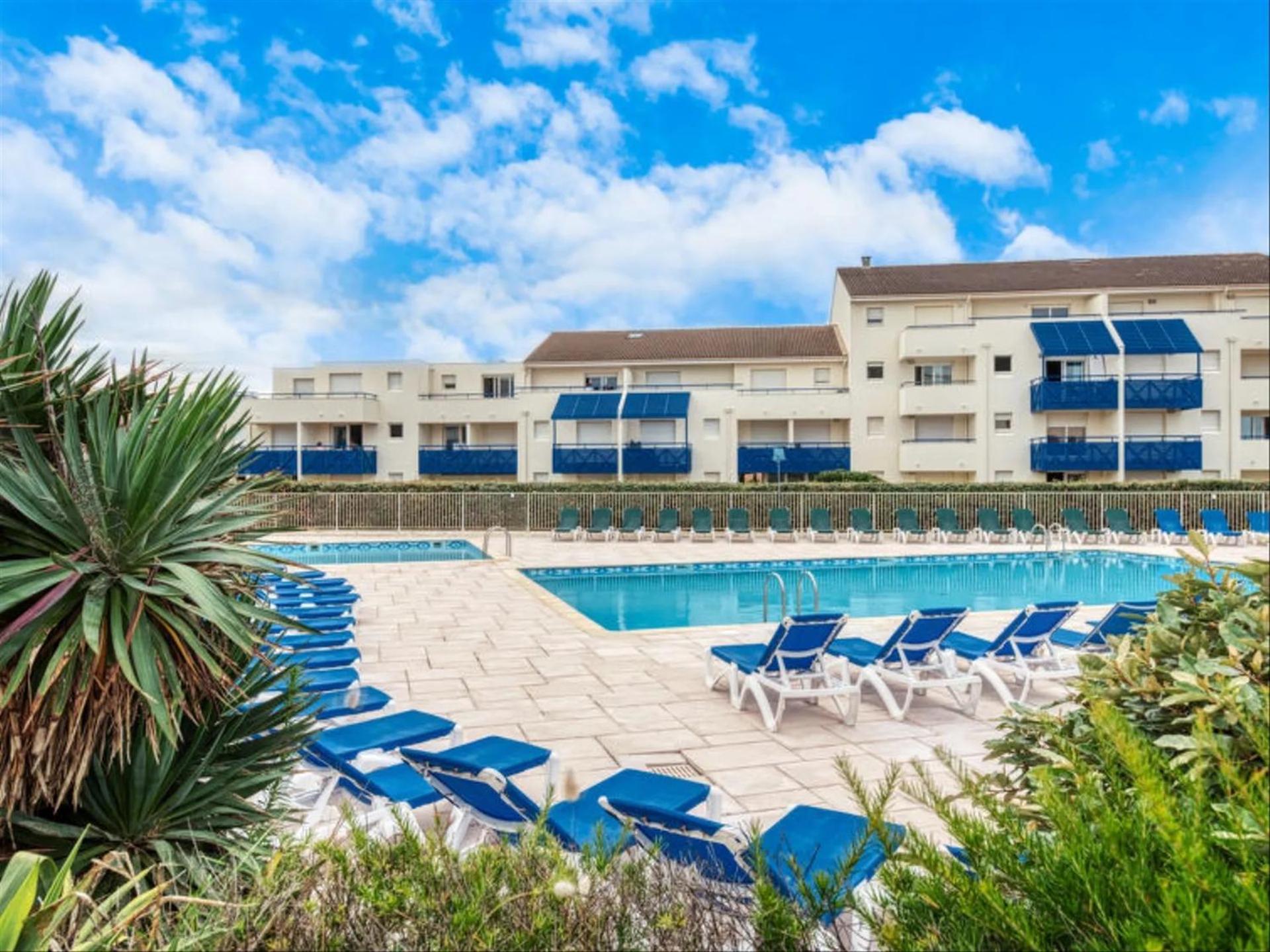 Charmant Appartement En Front De Mer Avec Piscine Lacanau Exterior photo